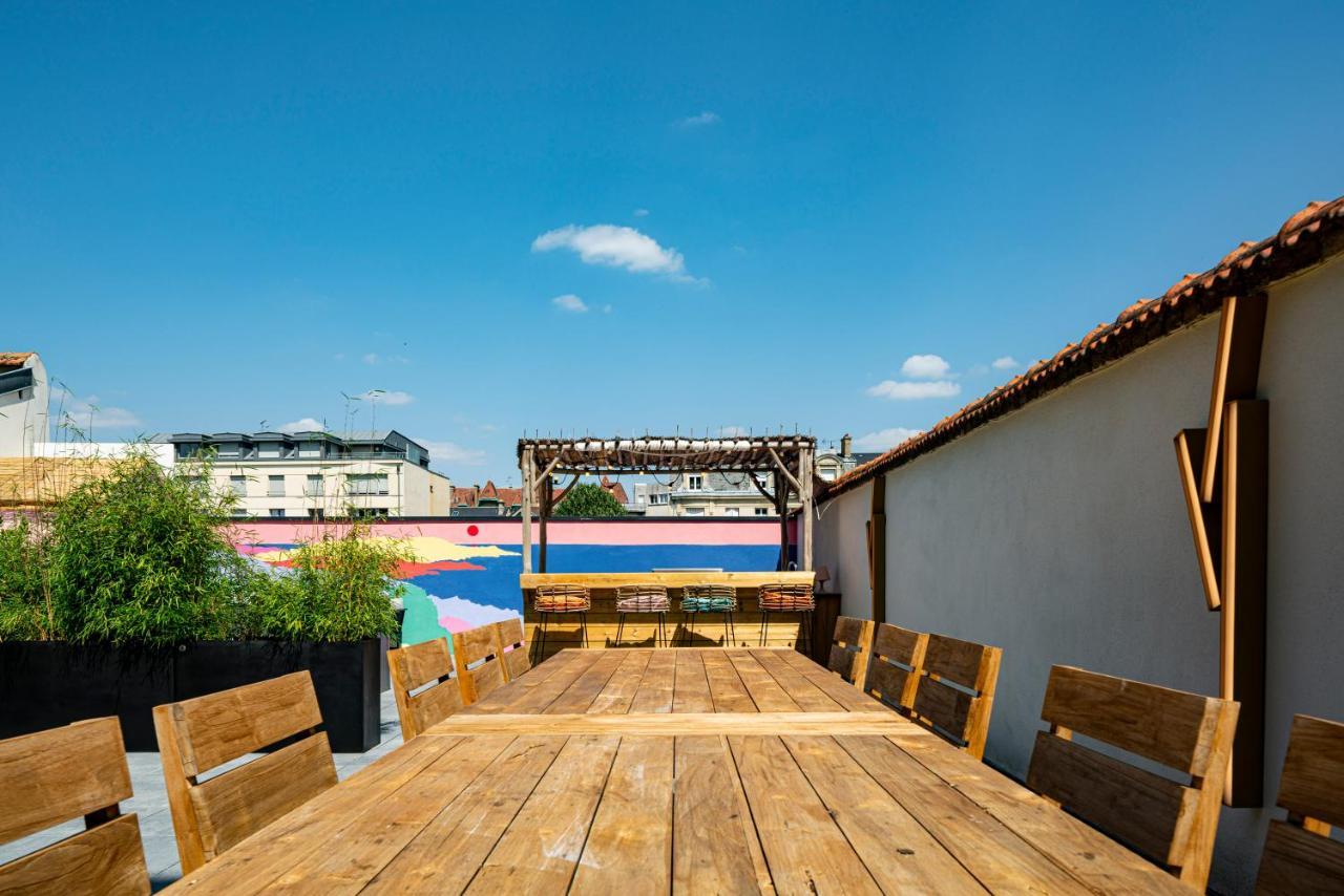 Les Suites 7 Anges - Parking, Vue Cathedrale & Centre Historique Reims Ngoại thất bức ảnh